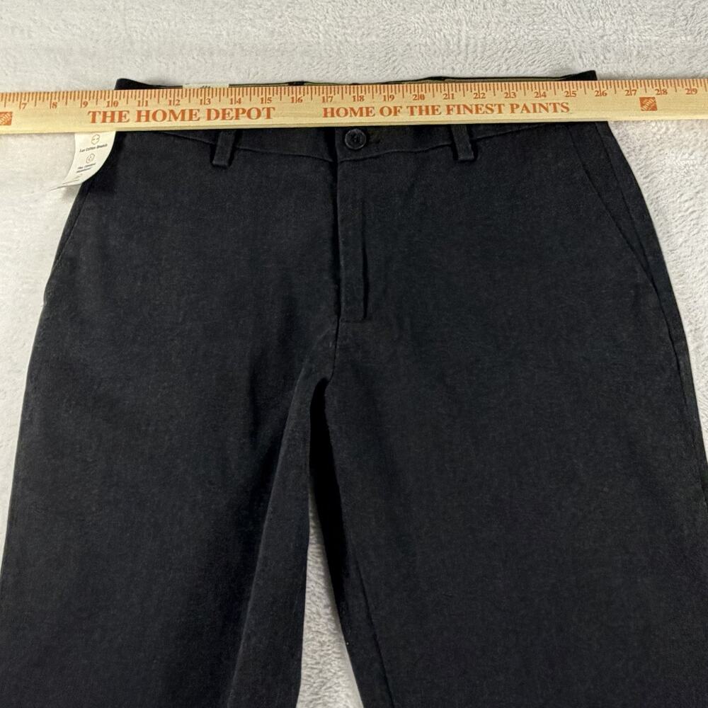 Dockers Mens Signature Khaki Straight Fit Lux Cotton Stretch Pants Grey 32x30 - Picture 4 of 6